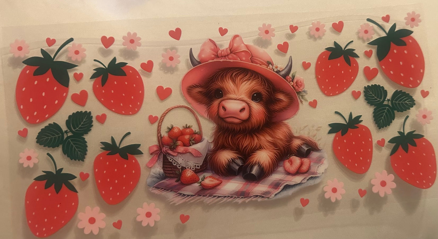 Strawberry Cow Wrap