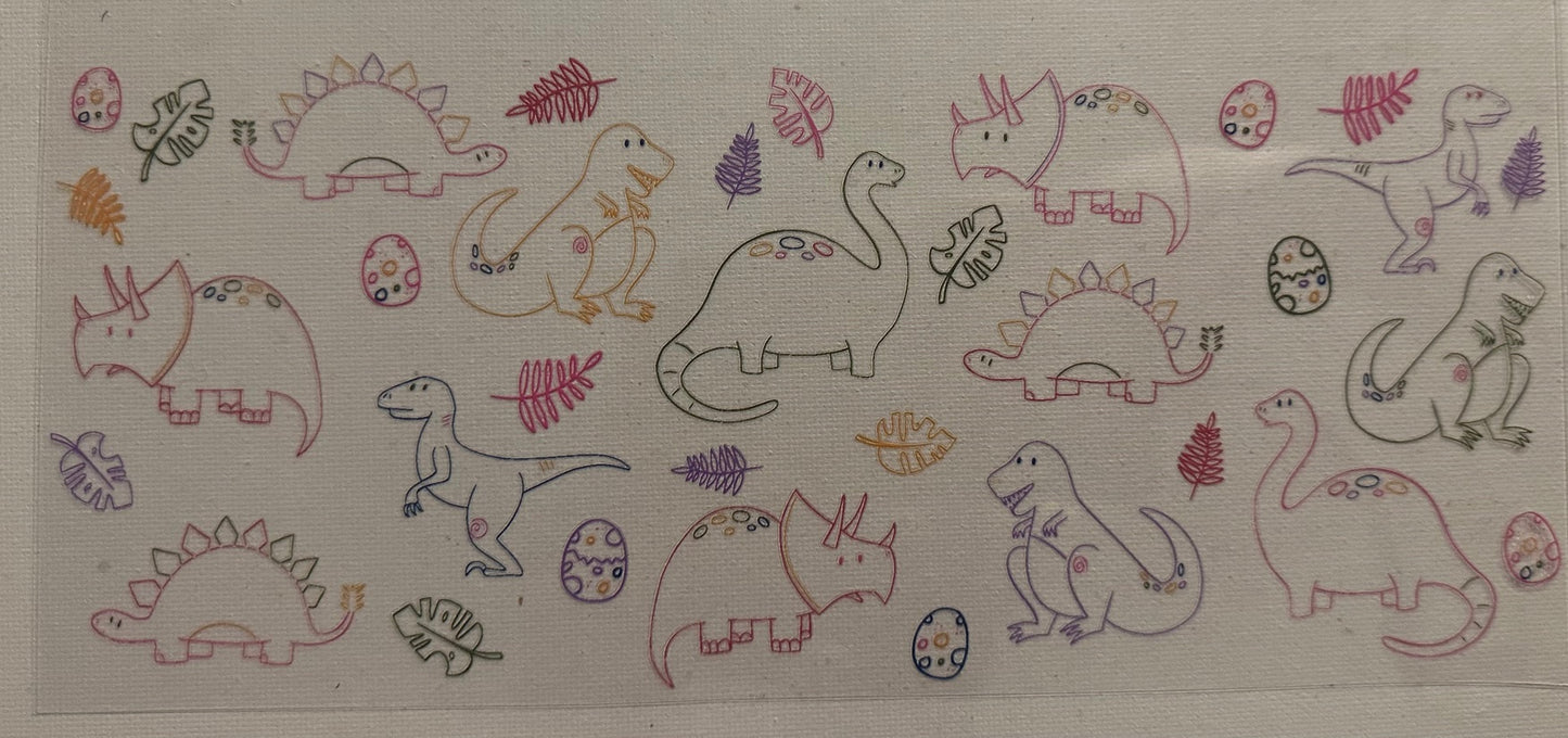 Fine Line Dino Wrap