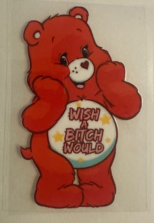 Swear Bear Decal #1