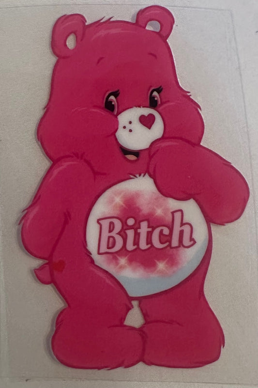 Swear Bear Decal #3