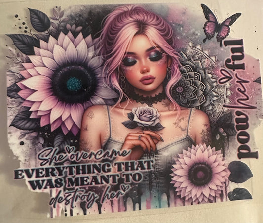 Pow-her-ful Decal