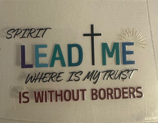 Spirit Lead Me Decal