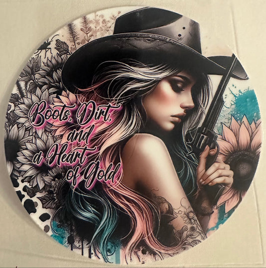 Boots Dirt Decal