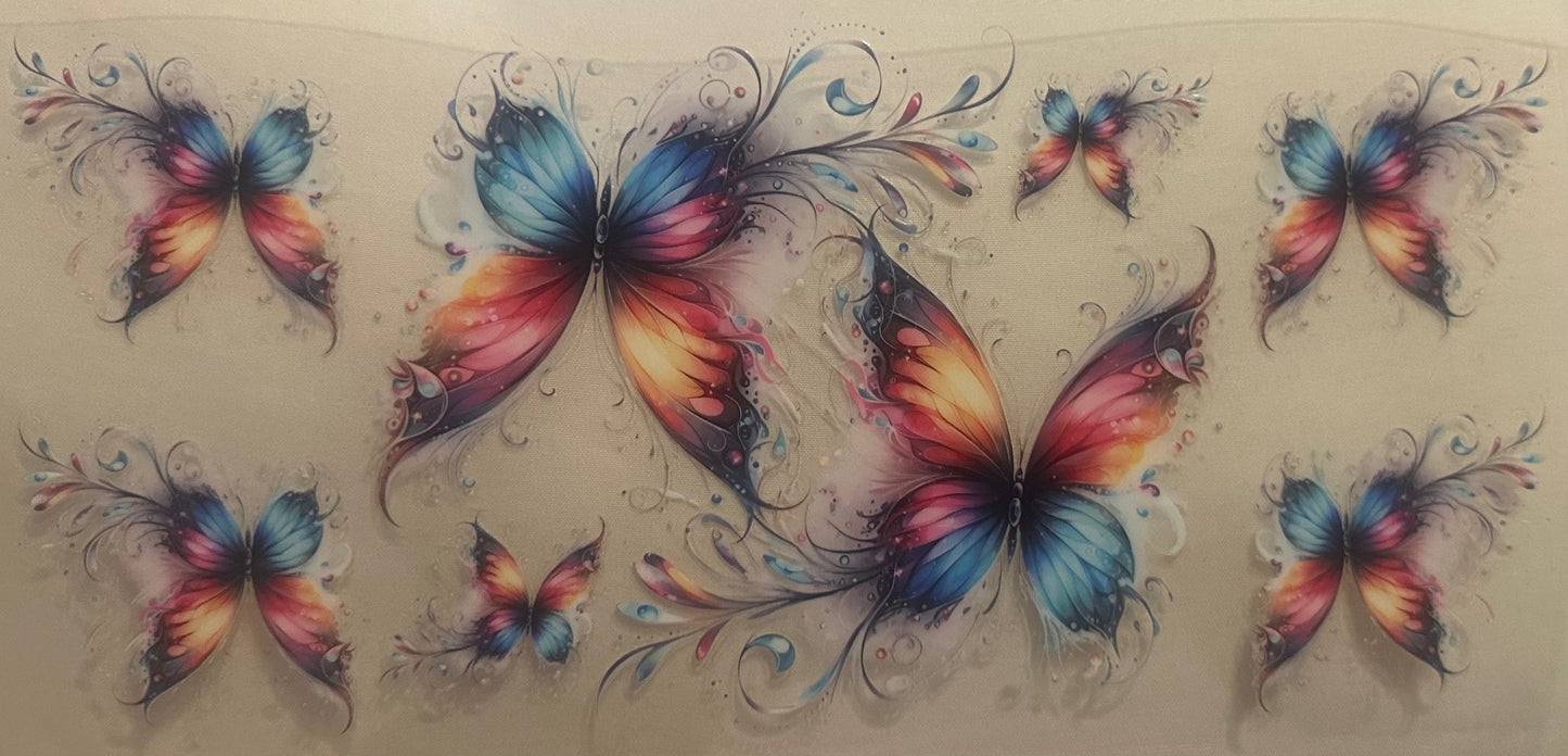 Rainbow Butterfly Wrap