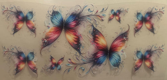 Rainbow Butterfly Wrap
