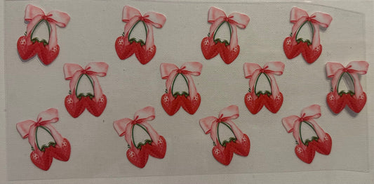 Strawberry Bow Wrap