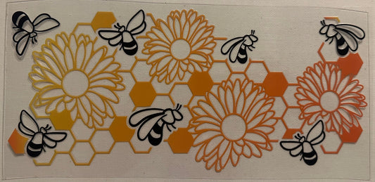 Bees and Flower Wrap