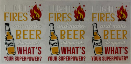 Fires and Beer Wrap